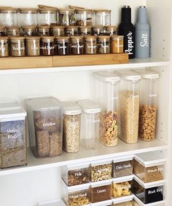 Custom Made Pantry Labels