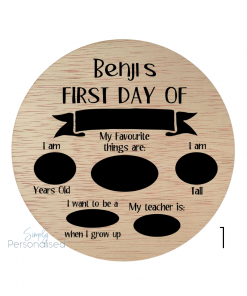Round First / Last Day Board