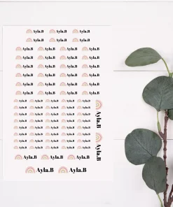 Waterproof Labels iron on name labels
