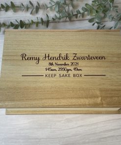 Personalised Wooden Keepsake Box - Image 8