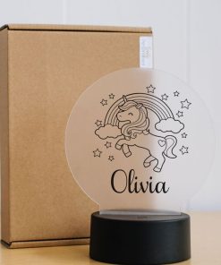 Night Light/Lamp Black Base
