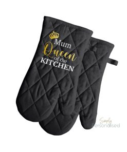 About Us Personalised Oven Mitt