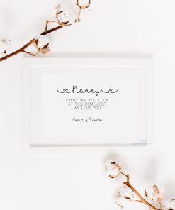 Personalised Framed Print