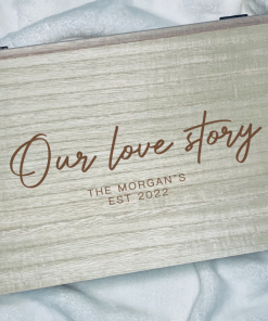 Personalised Wooden Keepsake Box 8