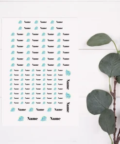 Alternative view of Adhesive Name Labels