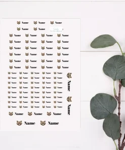 Alternative view of School Label Pack