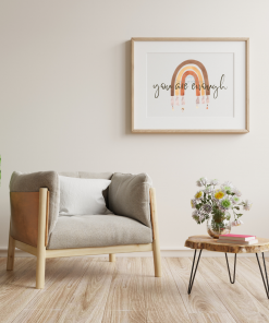 You Are Enough Watercolour Print