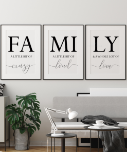 Family Prints Set 3