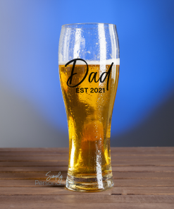 Personalised Beer Glass