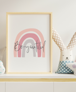 Be-youtiful Rainbow Print