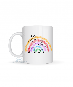 Child's artwork mug