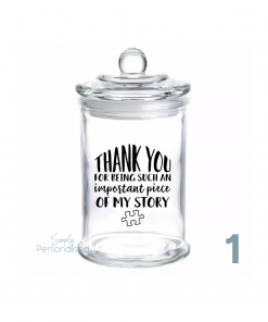Lolly jar - Teacher / Educator Gift