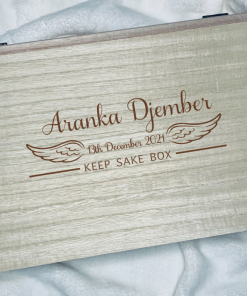 Wooden Memorial Keepsake Box