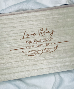 Alternative view of Memorial Wooden Keepsake Box