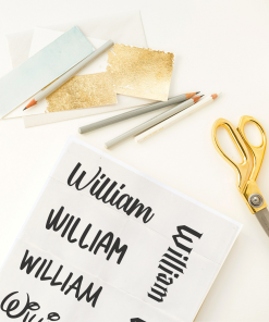 Extra Large Name Labels
