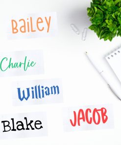 Large Name Label