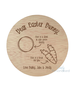 Easter Bunny Placemat Plate 1
