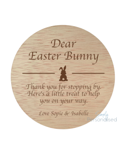 Easter Bunny Placemat Plate 1