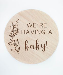 Small Baby Announcement Sign