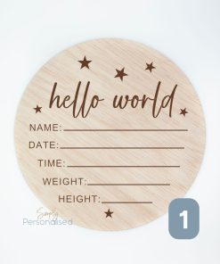 Hello World Sign