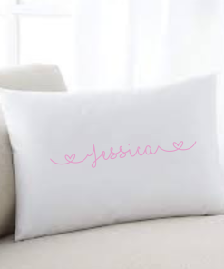 Personalised Name Cushion Cover