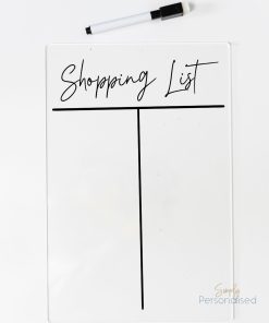 Shopping List