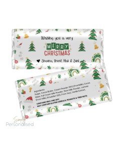 Christmas Chocolate Wrappers