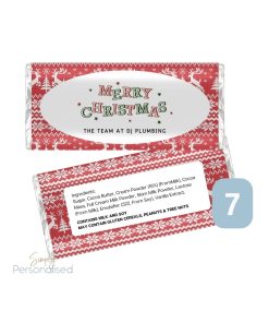 Christmas Chocolate Wrappers.