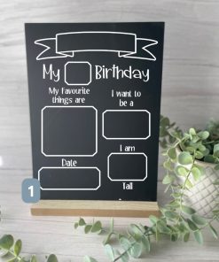 Birthday Chalkboard