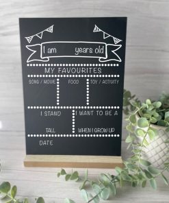 Birthday Chalkboard