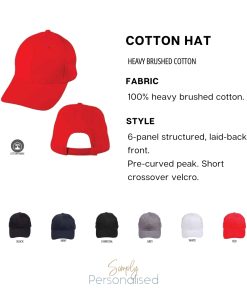 Alternative view of Custom Cotton Hats