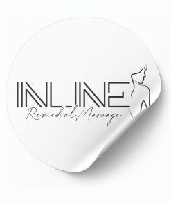 50mm Monochrome Stickers