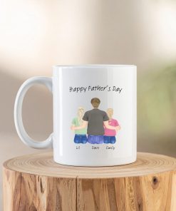 Father's Day Caricature Mug