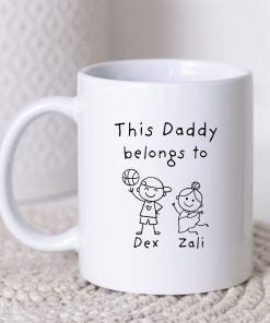 Personalised Line Art Mug