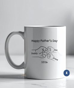 Father's Day Line Art Series Mugs - Image 5