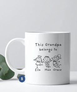 Personalised Line Art Mug