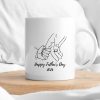 Personalised Line Art Mug