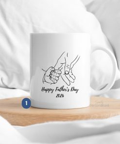 Alternative view of Father's Day Line Art Series Mugs