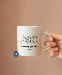 Father's Day Line Art Series Mugs - Image 3