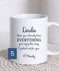 Personalised “Don’t Buy Me Anything” Ceramic Mug | Gift for Someone Who Has Everything - Image 7
